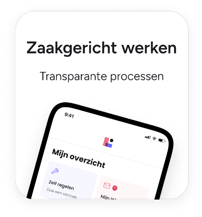 Zaakgericht werken, track-and-trace